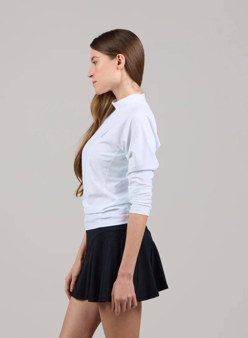 Just Nature White Long Sleeve Rashguard for Women | Best Price UAE